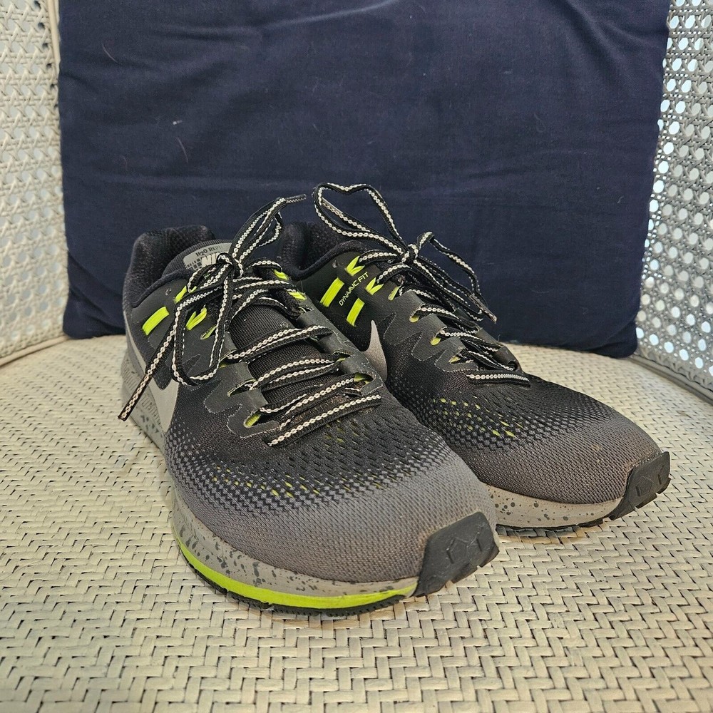 Womens Nike Zoom Structure 20 H2O Repel Running Shoe Shield Black 849582-001 Sz9